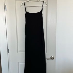 Hex Knit Dress in Black